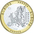 Lithuania, Medal, Euro, Europa, Politics, FDC, MS(65-70), Silver