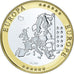Litwa, medal, Euro, Europa, Politics, FDC, MS(65-70), Srebro