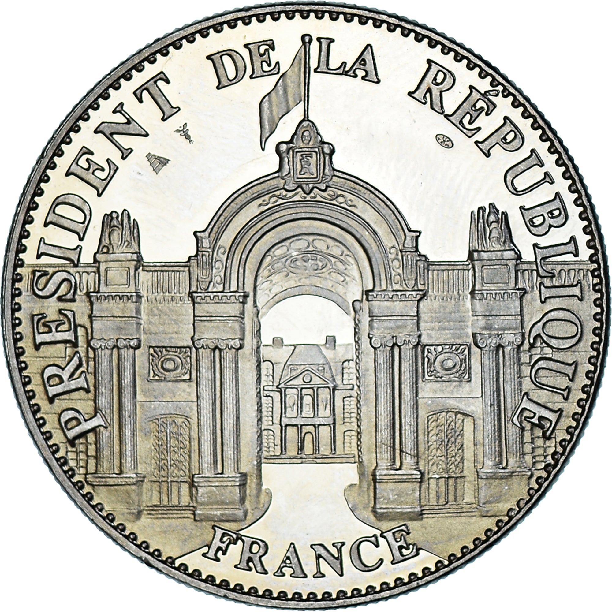 Frankreich, Medaille, Général de Gaulle, Président de la République