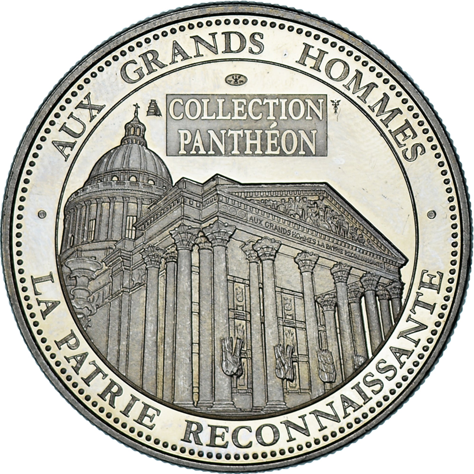 France, Medal, Collection Panthéon, Alexandre Dumas, Arts & Culture, AU(55-58)