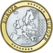 Germany, Medal, Euro, Europa, Politics, MS(65-70), Silver