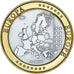 Germany, Medal, Euro, Europa, Politics, MS(65-70), Silver