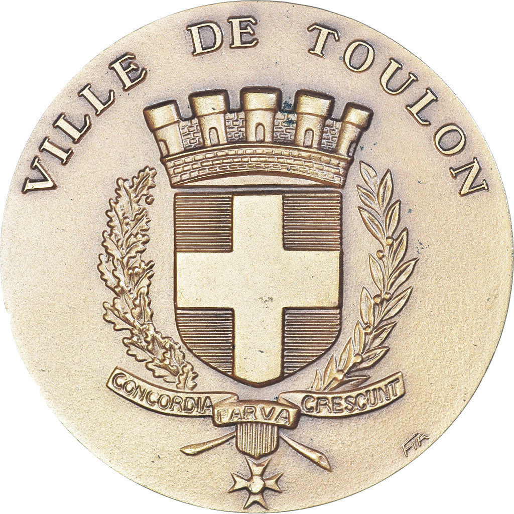 Francja, medal, Ville de Toulon, Geografia, FIA, MS(63), Brązowy