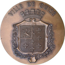 France, Medal, Ville de Guise, Aisne, MS(63), Bronze