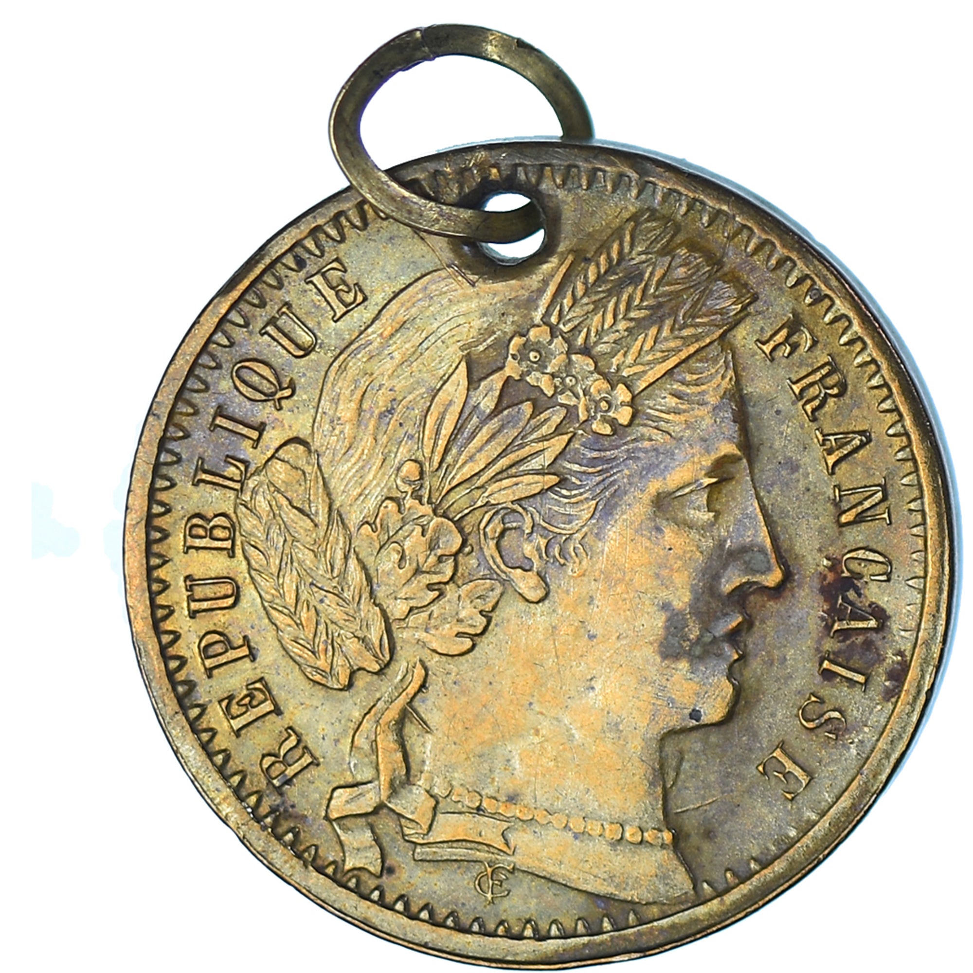 Francia, medalla, Troisième République, Souvenir du Tirage au Sort, Classe