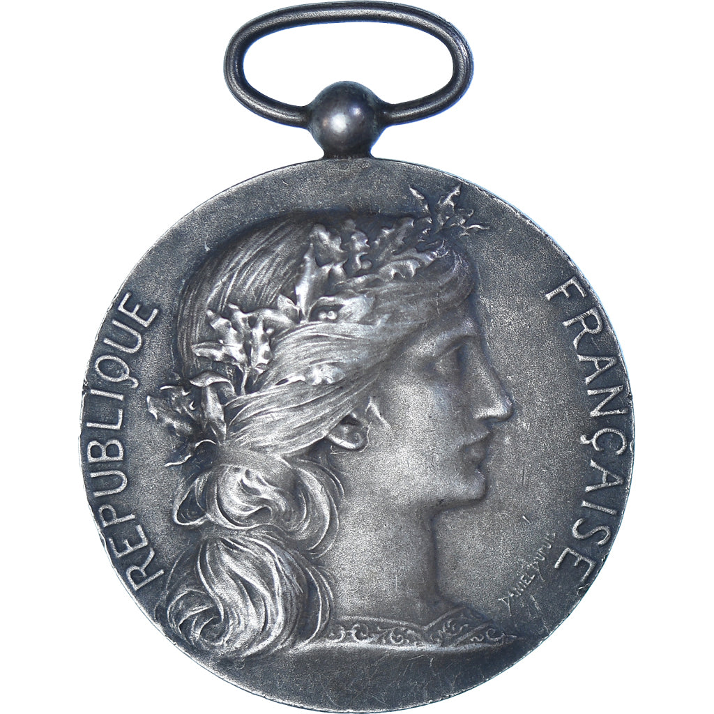 France, Medal, Société Industrielle de l'Est, Dupuis.D, AU(50-53), Silver