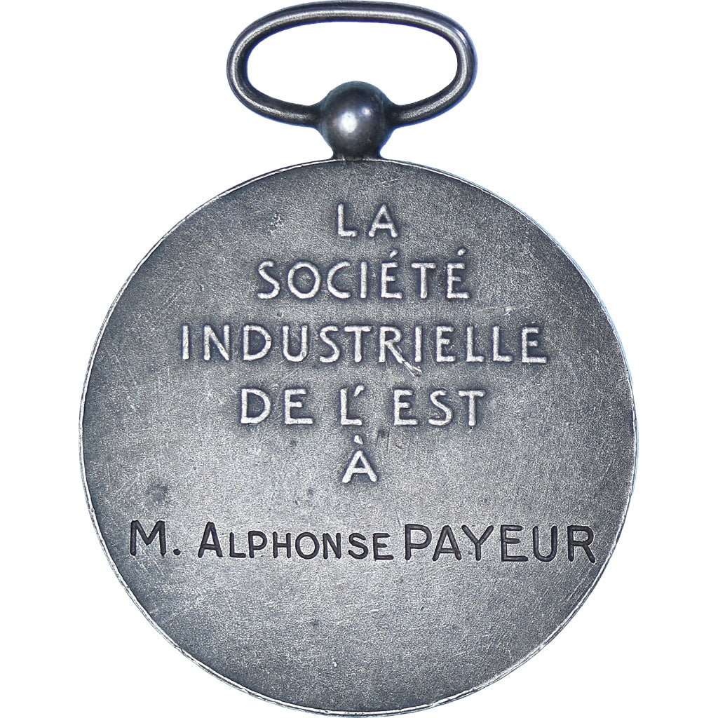 France, Medal, Société Industrielle de l'Est, Dupuis.D, AU(50-53), Silver