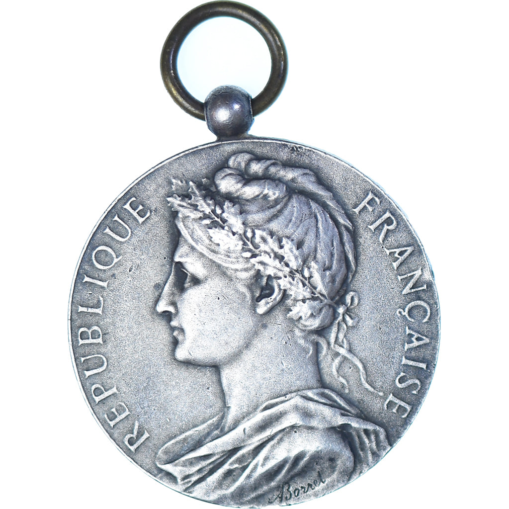 Francia, Industrie-Travail-Commerce, medaglia, 1912, Ottima qualità, Borrel.A