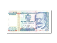 Banknote, Peru, 500,000 Intis, 1989, 1989-12-21, KM:147, UNC(65-70)