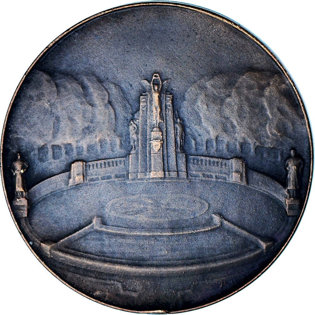 France, Médaille, Monument de la Victoire à Dijon, WAR, 1924, SUP, Bronze