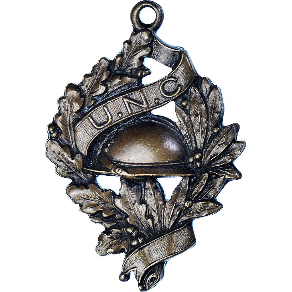 France, Union Nationale des Combattants, Medal, Excellent Quality, Bronze, 33
