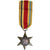 Reino Unido, Georges VI, The Africa Star, medalha, 1939-1945, Não colocada em