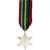 Reino Unido, Georges VI, The Pacific Star, WAR, medalla, 1939-1945, Sin