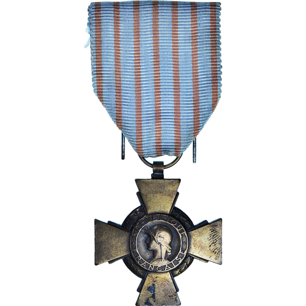 France, Croix du Combattant, WAR, Medal, Very Good Quality, Bronze, 36