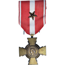 France, Croix de la Valeur Militaire, WAR, Médaille, Une Citation, Très bon