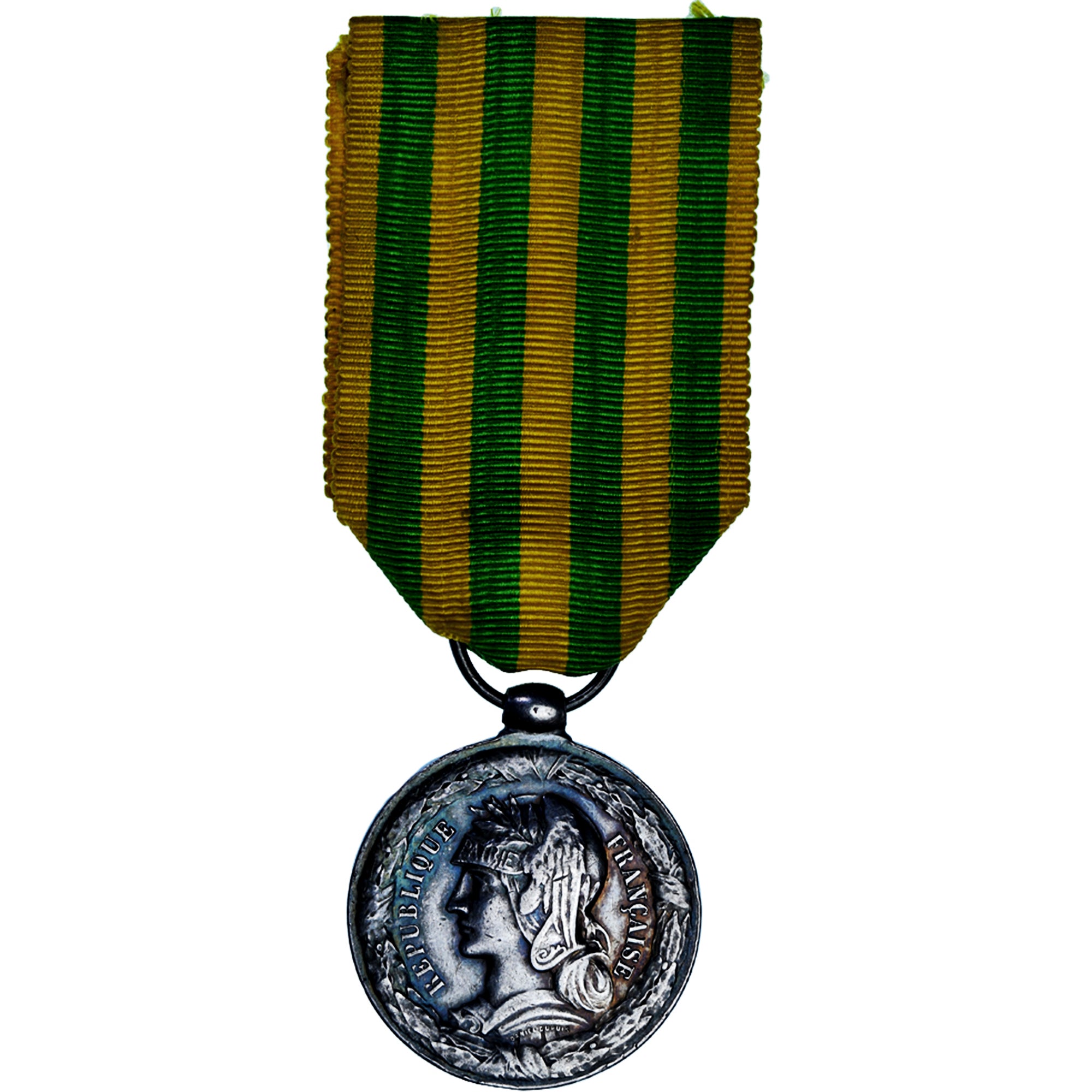 Frankrijk, Campagne du Tonkin-Chine-Annam, Medaille, 1883-1885, Terre, Excellent