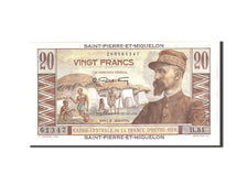 Saint Pierre and Miquelon, 20 Francs, 1950, Undated, KM:24, UNC(65-70)
