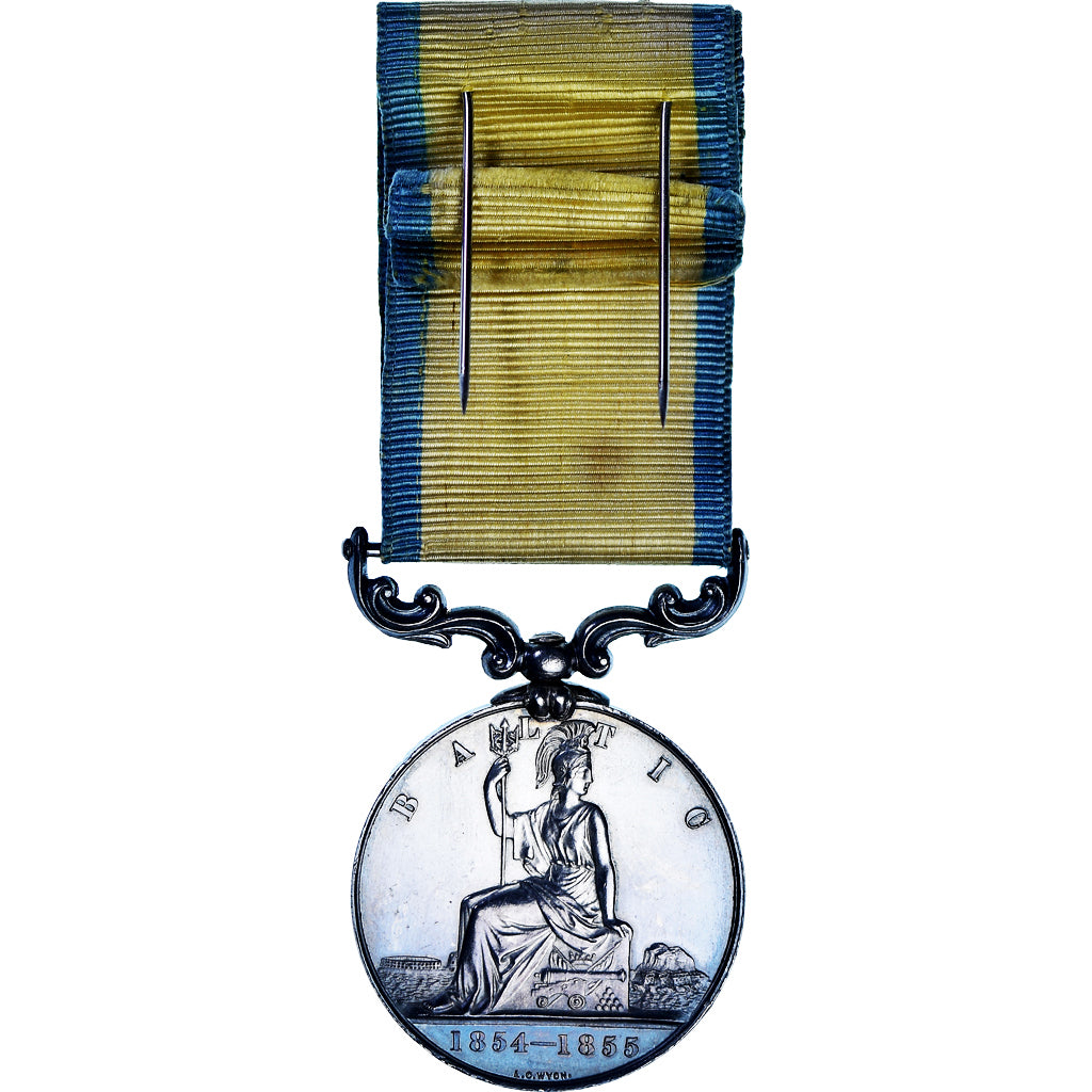 Regno Unito, La Baltique, Victoria Régina, medaglia, 1856, Eccellente qualità