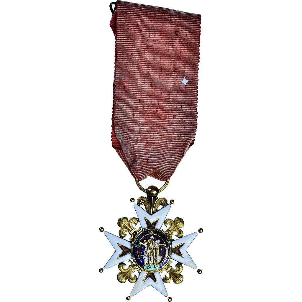 Francja, Ordre Militaire de Saint-Louis, medal, Doskonała jakość, Złoto, 40