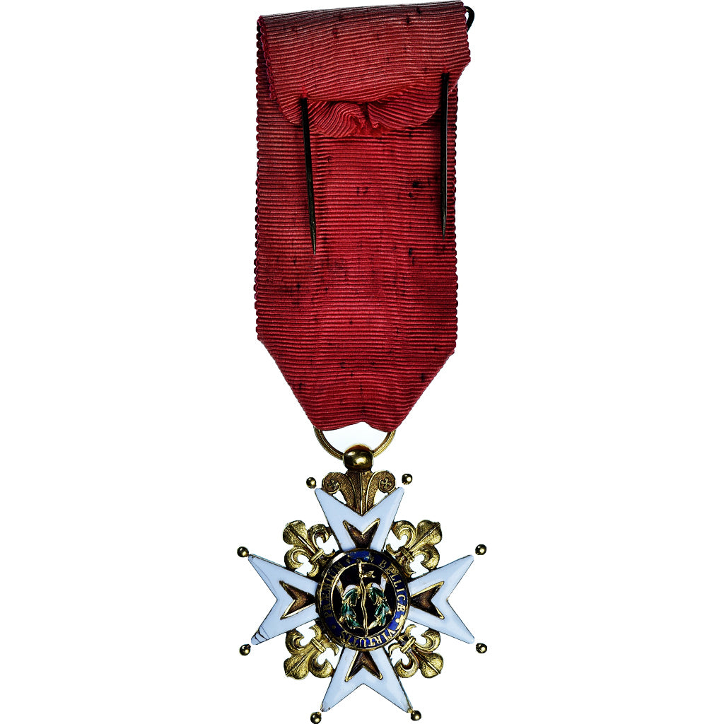 Francja, Ordre Militaire de Saint-Louis, medal, Doskonała jakość, Złoto, 40