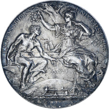 France, Medal, Exposition universelle de Paris, 1889, Bottée, AU(50-53)