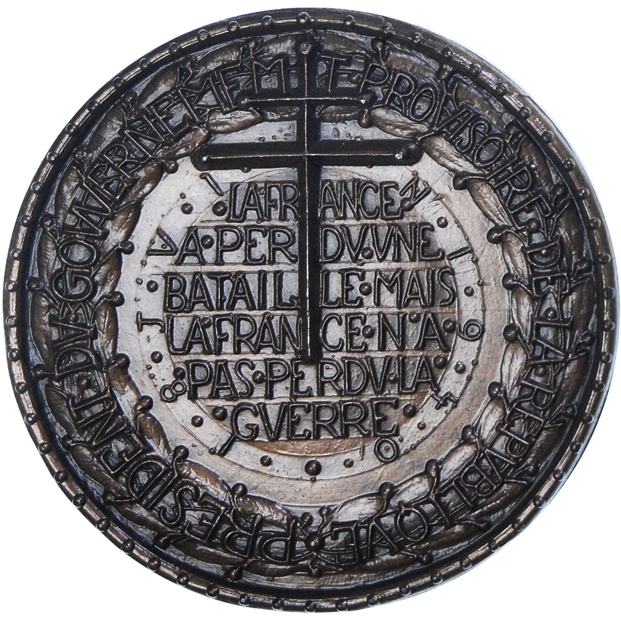 Frankrijk, Medaille, De Gaulle, Président du Gouvernement Provisoire, 1985