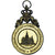 Bélgica, medalla, Leopold II, Inauguration du Drapeau du Corps de Police