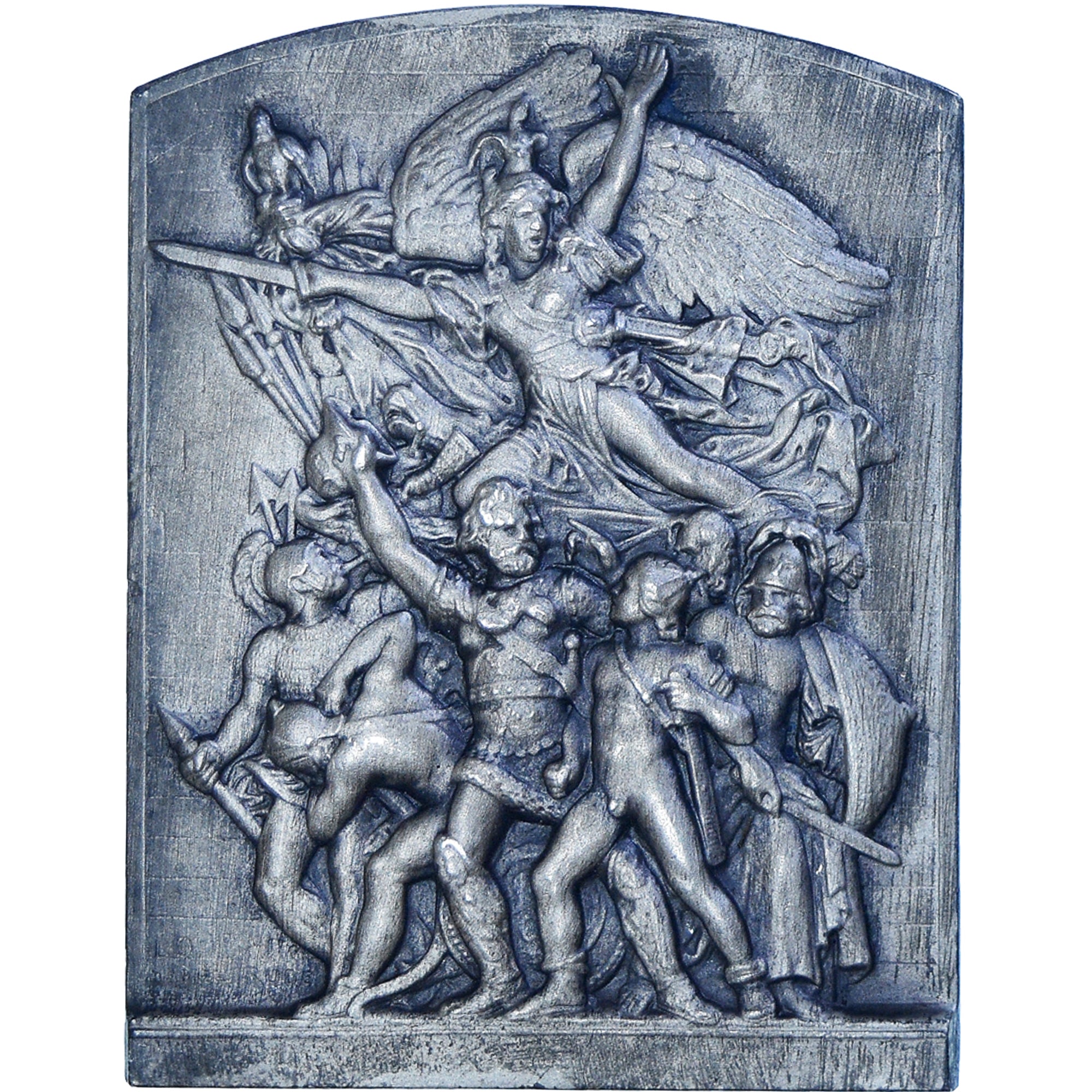 France, Medal, Société Française des Munitions, AU(55-58), Silvered bronze