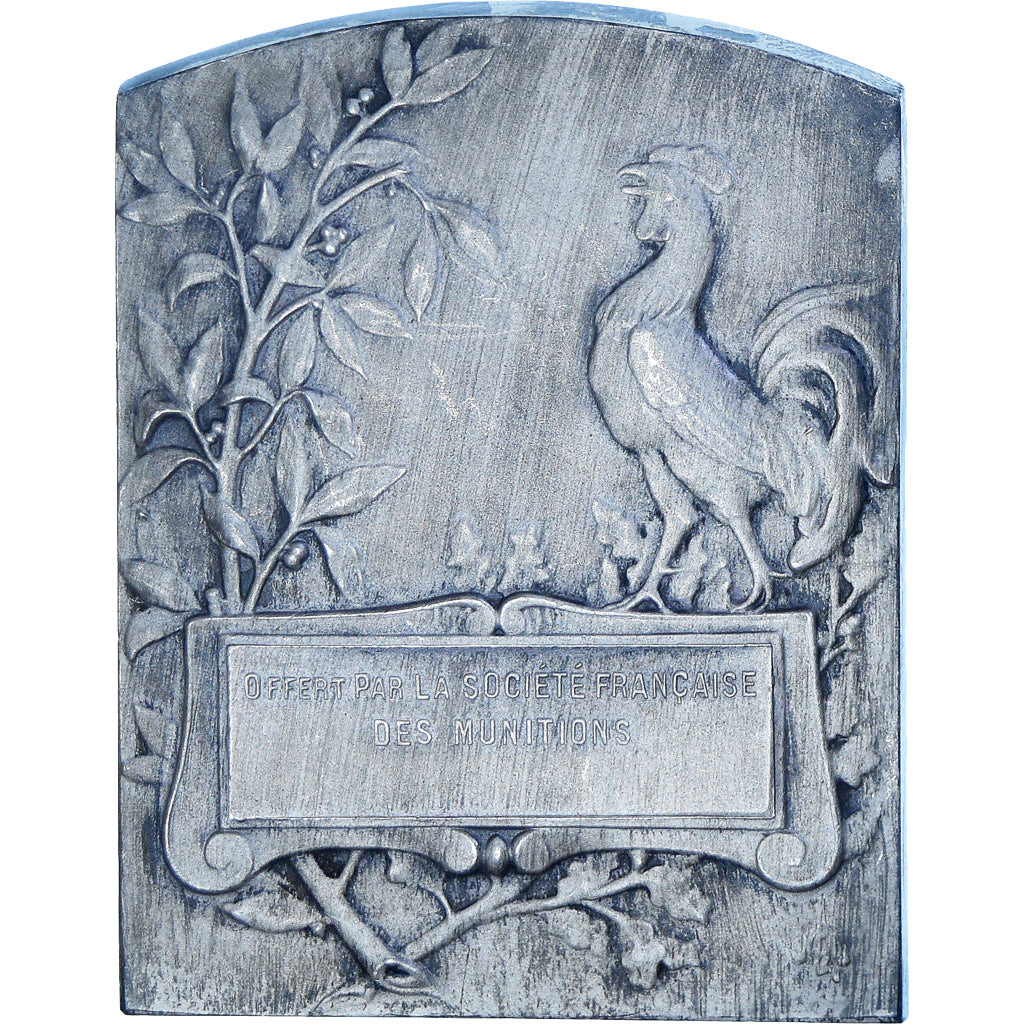 France, Medal, Société Française des Munitions, AU(55-58), Silvered bronze