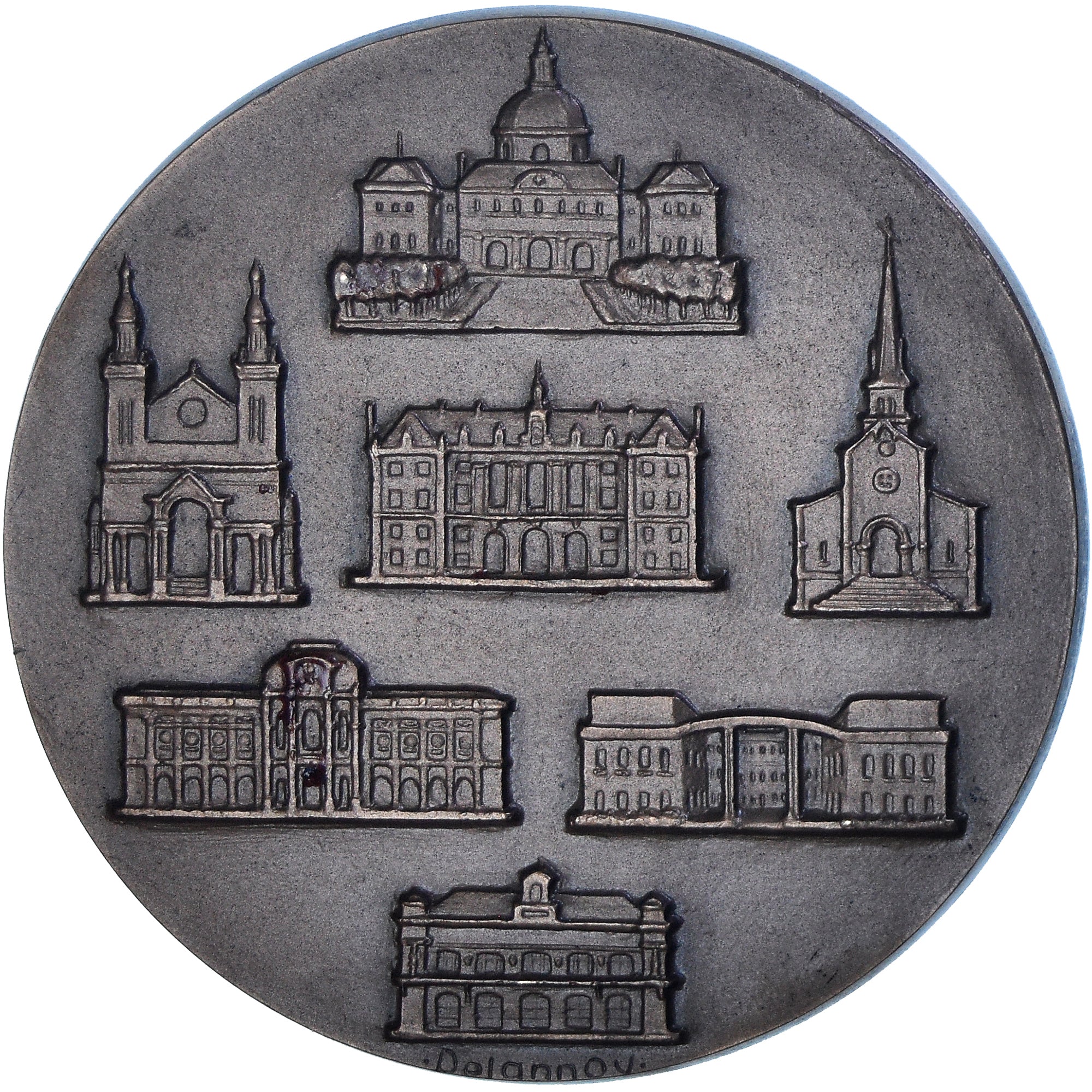 France, Medal, XIIIème Arrondissement, Paris, 1972, Delannoy, AU(55-58), Bronze