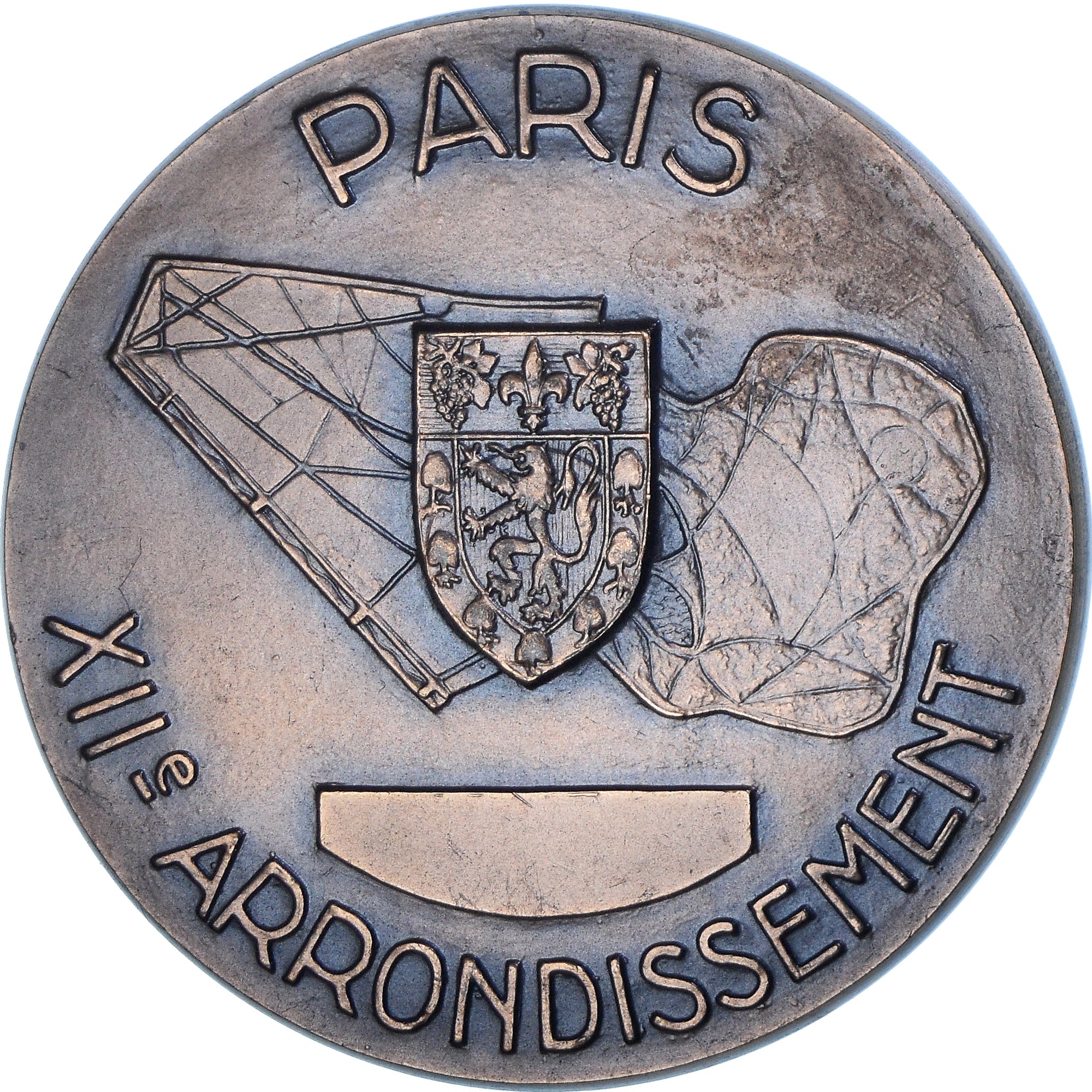France, Medal, XIIème Arrondissement, Paris, 1972, Delannoy, MS(64), Bronze