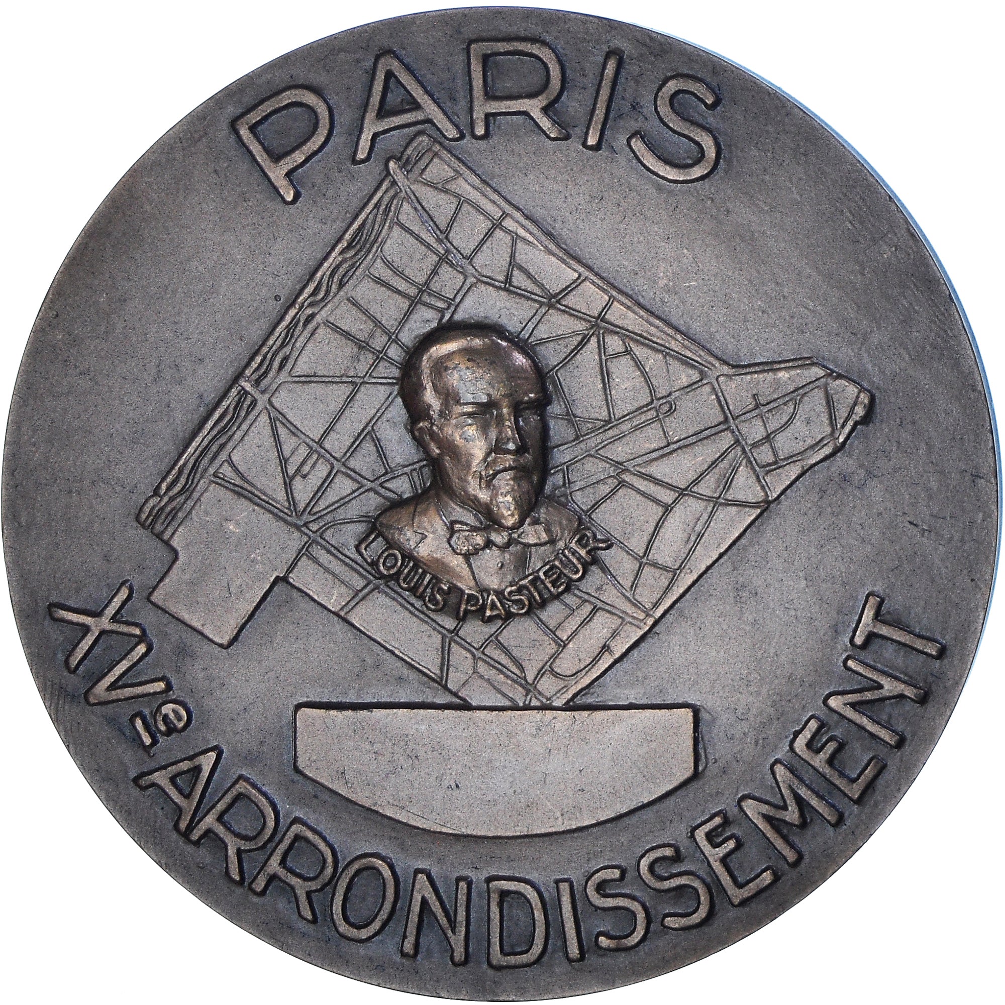 France, Medal, XVème Arrondissement, Paris, 1972, Delannoy, MS(63), Bronze