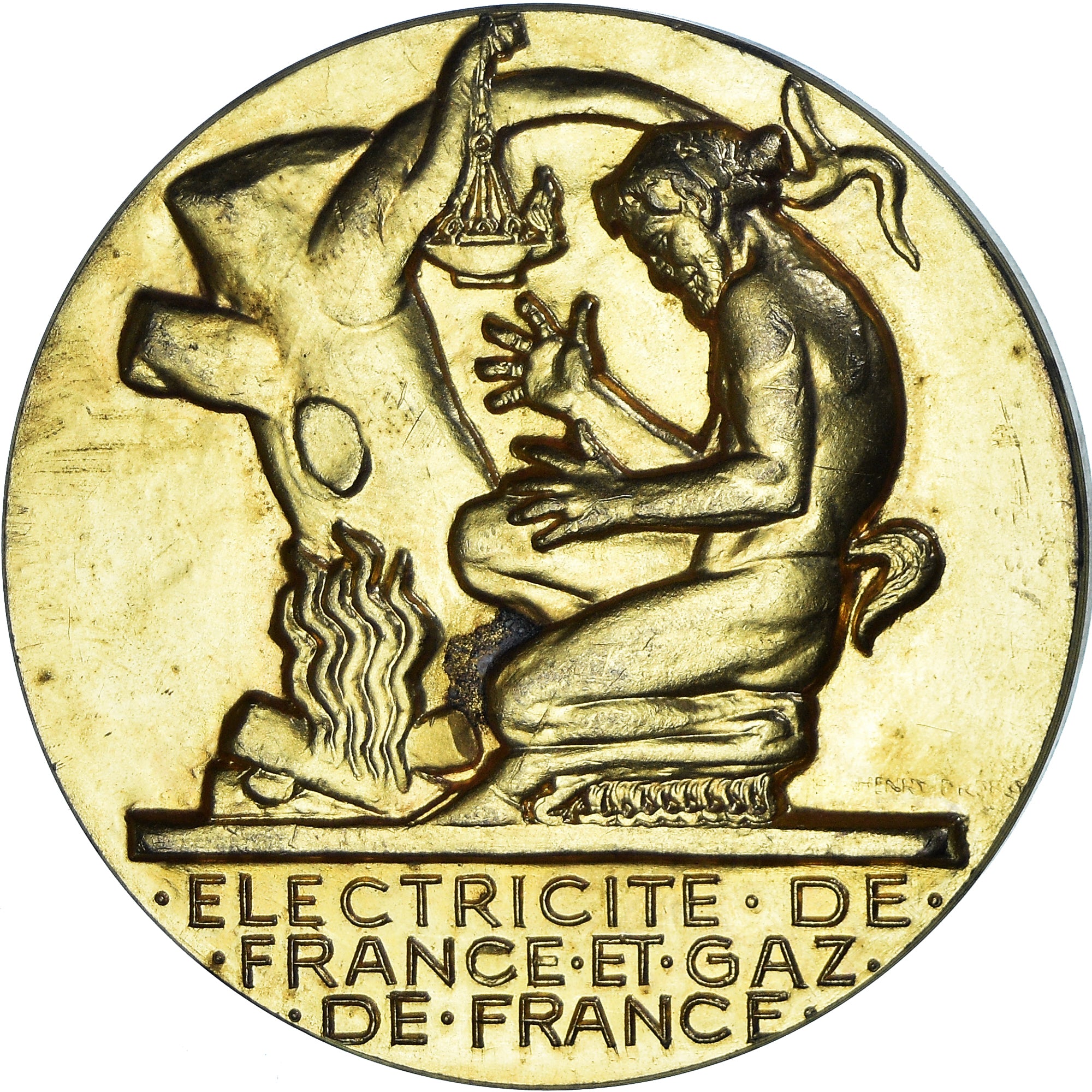 France, Medal, Électricité de France et gaz de France, Dropsy, 43 Années de