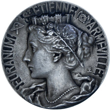 Francja, medal, Centenaire de la Caisse d'Epargne de Saint-Etienne, Bank, 1933