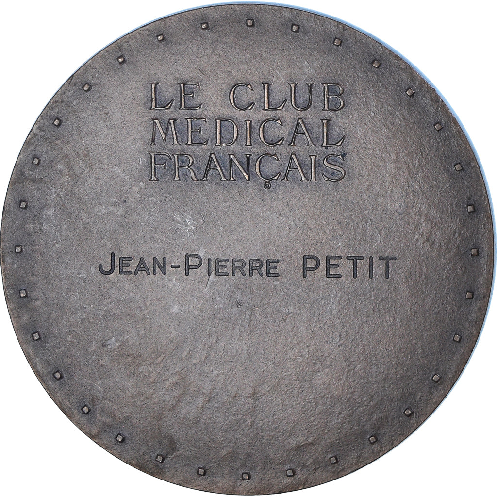 Frankreich, Medaille, Esculape, Club Médical français, Medicine, 1968, Baron