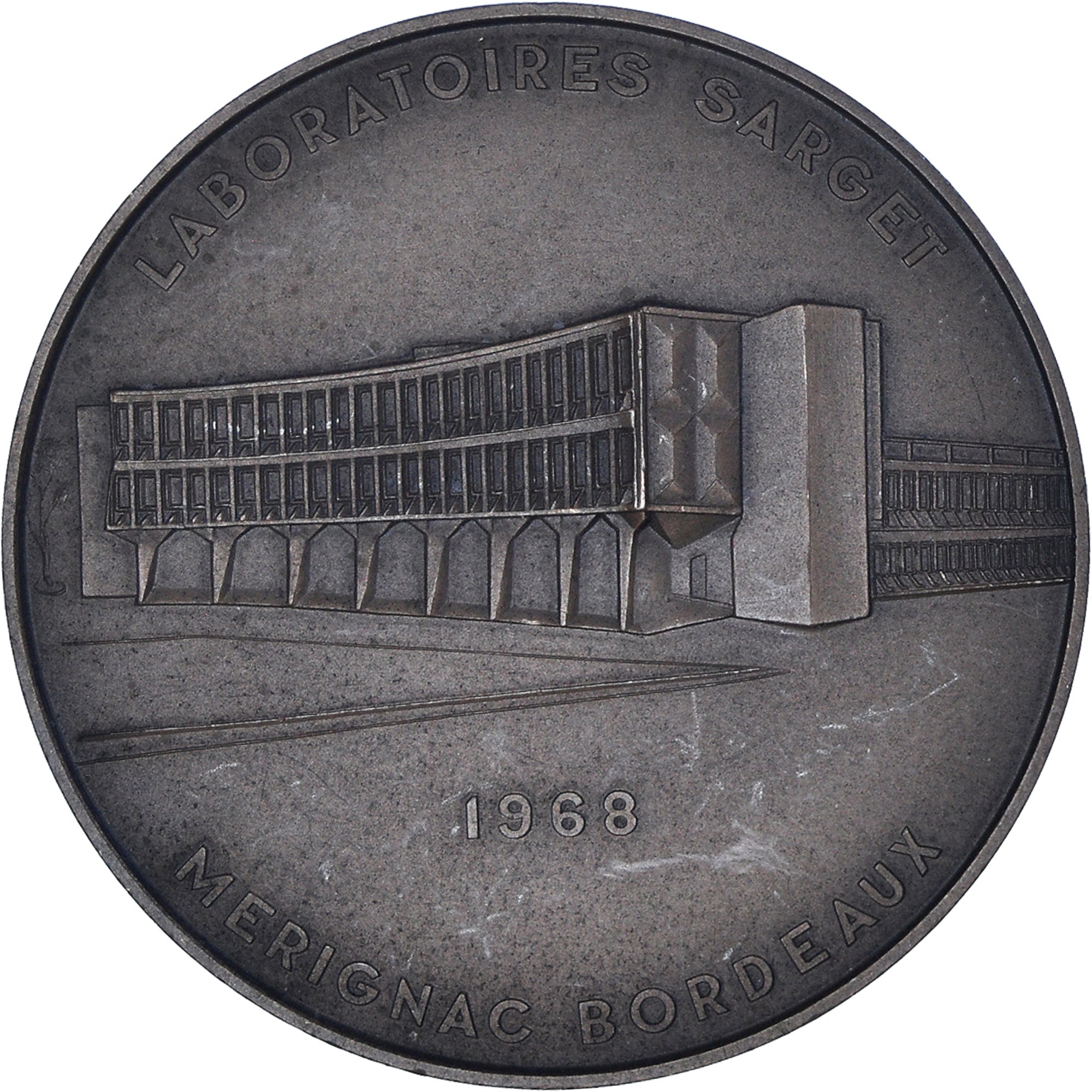 France, Medal, Laboratoires Sarget, Mérignac Bordeaux, Pharmacie, 1968, Toutu