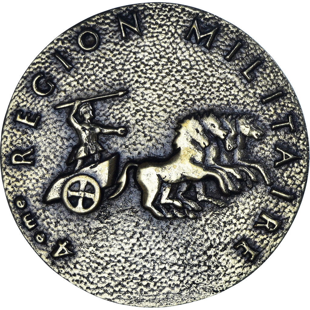 France, Medal, 4ème Région Militaire, AU(55-58), Bronze