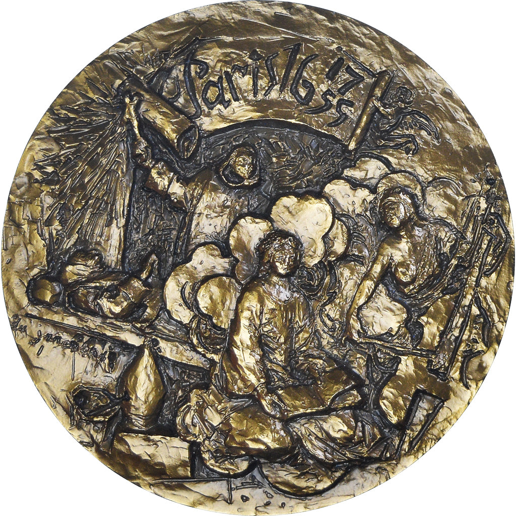 France, Medal, Eustache Lesueur, 