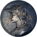 Francia, medaglia, Centenaire de la Banque de France, 1900, O.Roty, BB+, Bronzo