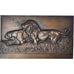 Frankreich, Medaille, Les Lions, Animalière, Thénot., UNZ, Bronze