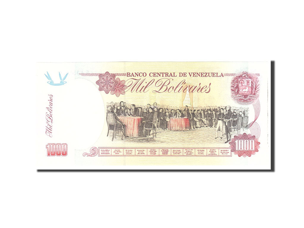 Billete, 1000 Bolivares, 1998, Venezuela, KM:76d, 1998-08-06, UNC