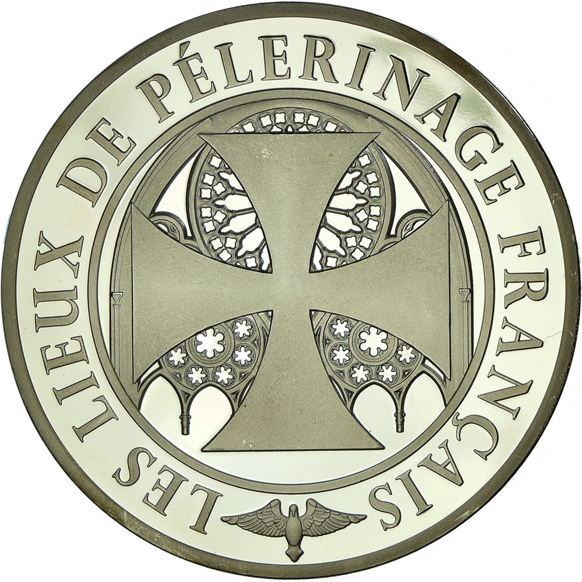France, Medal, Lourdes, Lieu de Pélerinage Français, Religions & beliefs
