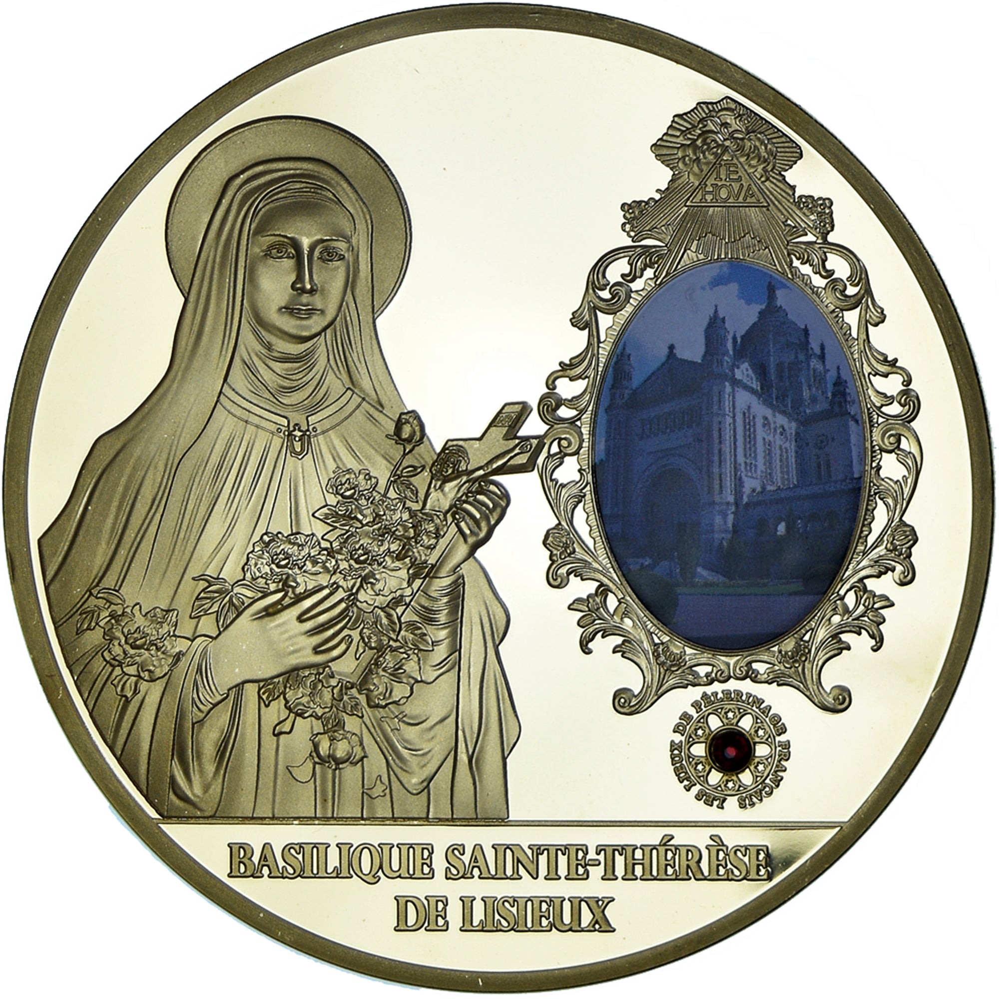 France, Medal, Pélerinage, Basilique Sainte Thérèse de Lisieux, Religions &