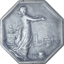 France, Token, Chambre de Commerce de Dunkerque, Dautel, AU(55-58), Silver