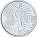 France, 10 Euro, La Semeuse en marche, 2009, Paris, MS(65-70), Silver, KM:1580