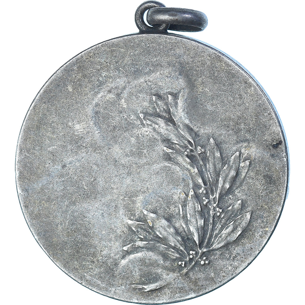 France, Medal, Allégorie, Aviation, Bargas, AU(50-53), Silvered bronze