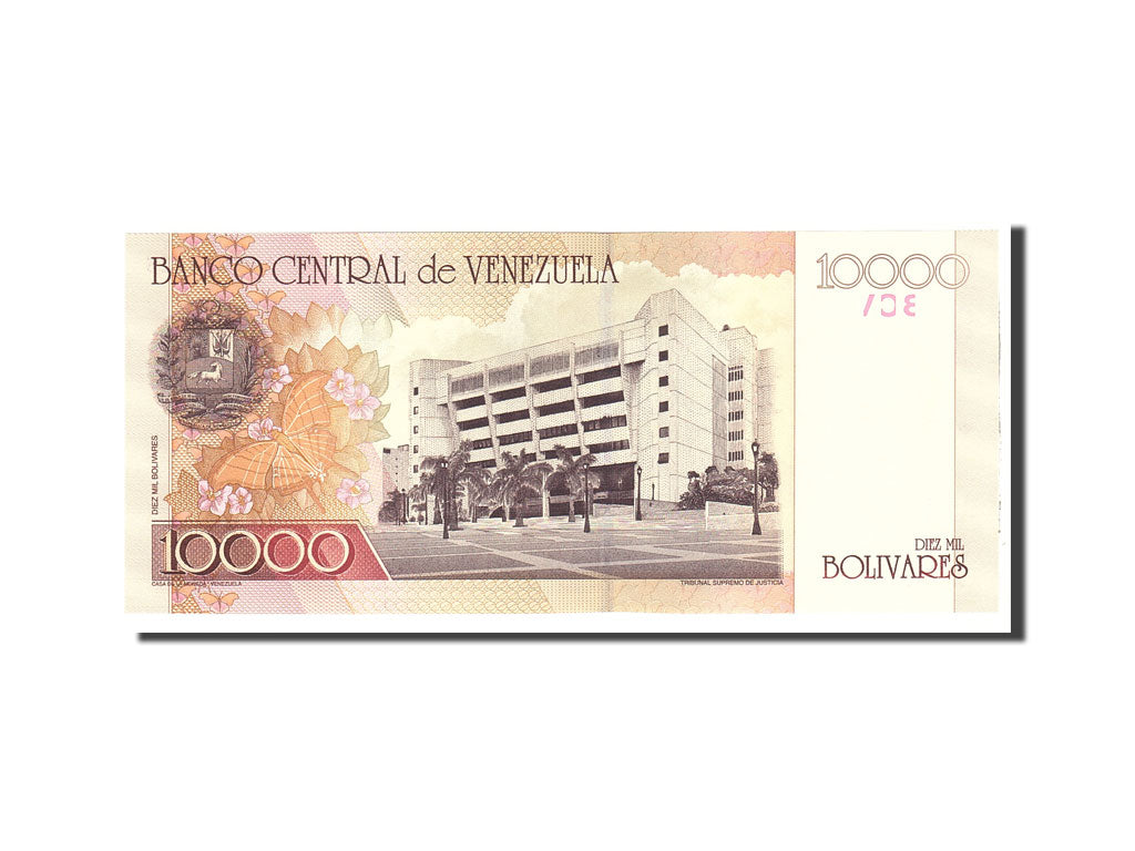 Banknote, Venezuela, 10,000 Bolívares, 2000, 2000-05-25, KM:85a, UNC(65-70)