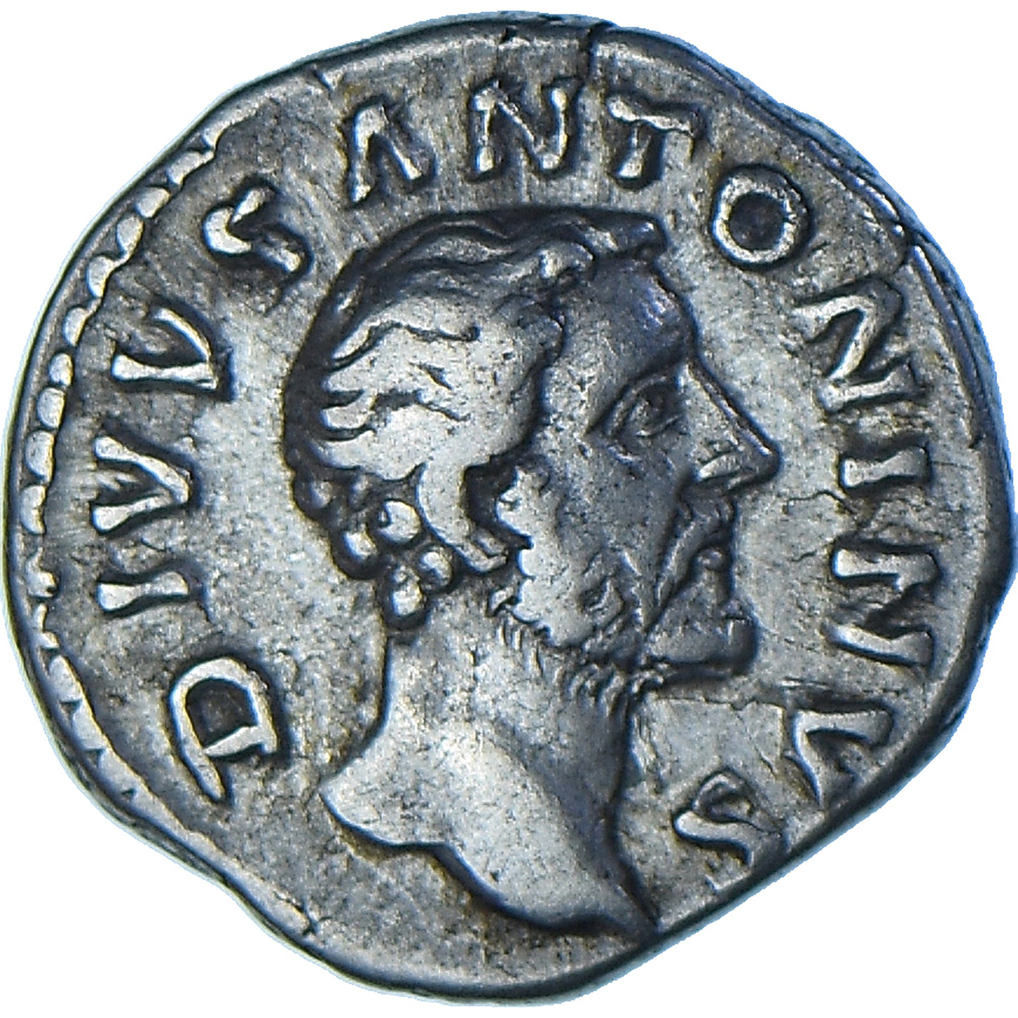 Moneta, Antoninus Pius, Denarius, 162, Roma, BB, Argento, RIC:441