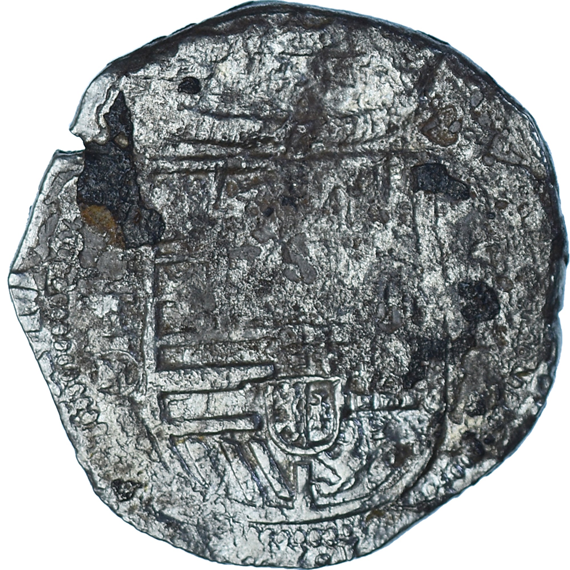 Coin, Bolivia, Philip III, 4 Réales, 1618-1620, Potosi, COB, VF(30-35), Silver