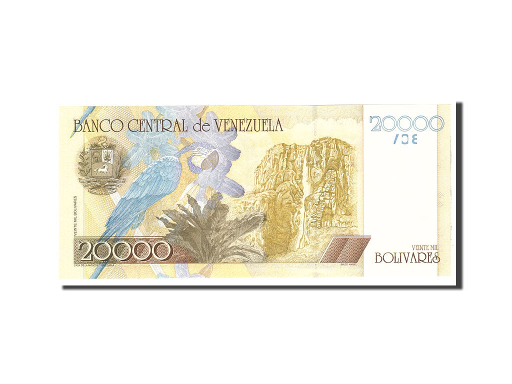 Banknote, Venezuela, 20,000 Bolívares, 2001, 2001-08-16, KM:86a, UNC(65-70)